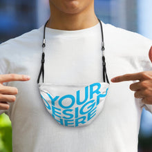 Lade das Bild in den Galerie-Viewer, Damen / Herren Mund-Nasen-Masken mit Ohrhaken für Erwachsene mit Foto Text selbst gestalten und bedrucken