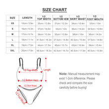 Lade das Bild in den Galerie-Viewer, Multi Images Druck Push-Up Bustier Bikini Set 2 tlg. S100D55 Damen mit Foto Muster Text Logo selbst gestalten und bedrucken