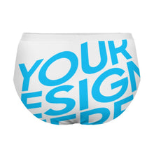 Lade das Bild in den Galerie-Viewer, Multi-Image-Druck Damen / Frauen Slip Taillenslip Unterhose aus weicher Microfaser B499 mit Fotos Muster Text Logo selbst gestalten und bedrucken