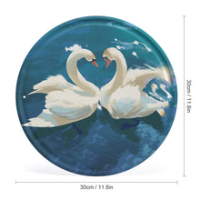 Lade das Bild in den Galerie-Viewer, Rundes Eisenbild Metallschild Blechschilder Deko Schild mit Foto Text selbst gestalten und bedrucken