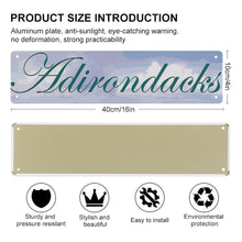 Lade das Bild in den Galerie-Viewer, Eisenschilder mit Foto Text selbst gestalten und bedrucken