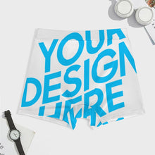 Lade das Bild in den Galerie-Viewer, Einzelbild-Design Herren Unterhose Männer Boxershort High Waist und mit breitem Elastikbündchen SDS025 mit Fotos Muster Text Logo selbst gestalten und bedrucken