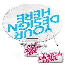 Lade das Bild in den Galerie-Viewer, Runde Outdoor Picknickmatte / Picknickdecke Q004 mit Foto selbst gestalten und bedrucken