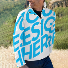 Lade das Bild in den Galerie-Viewer, Einzelbilddruck Herren Stand Collar Stehkragen Hoodie Kapuzenpullover Kapuzensweatshirt BAL mit Fotos Muster Text Logo selbst gestalten und bedrucken