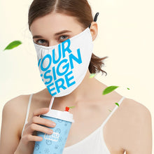 Lade das Bild in den Galerie-Viewer, Einteilige Vollmaske Mund-Nasen-Masken KZ02 selbst gestalten und bedrucken