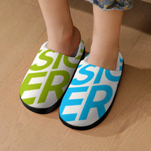 Lade das Bild in den Galerie-Viewer, Teil Druck Kinder Jungen / Mädchen Winter Pantoffel Hausschuhe Slipper mit Foto Design Motiv Text selbst gestalten und bedrucken