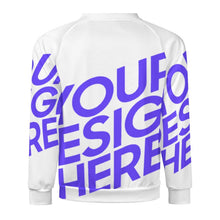 Lade das Bild in den Galerie-Viewer, Einzelbild-Design Herren / Männer Pullover Sweatshirt A27H mit Foto Design Motiv Text selbst gestalten und bedrucken