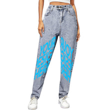 Lade das Bild in den Galerie-Viewer, Einzelbilddruck Damen / Frauen Harlan Jeans Original Boyfriend-Cut 9037 mit Fotos Muster Text Logo selbst gestalten und bedrucken