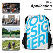 Lade das Bild in den Galerie-Viewer, Reiserucksack Turnbeutel Rucksack mit Kordelzug für Sport (Nass- und Trockentrennung) mit Foto Design Motiv Text selbst gestalten und bedrucken