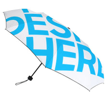 Lade das Bild in den Galerie-Viewer, 3-Falt Manueller Regenschirm Taschenschirm ZYS02-8K mit 3 Segmenten Innenvinyl / Außendruck mit Fotos Logos selbst gestalten und bedrucken