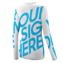 Lade das Bild in den Galerie-Viewer, Sonnenschutz T-Shirt TSHIRT mit vollem Arm Langarmshirt NZ143 Damen / Frauen mit Foto / Text selbst gestalten und bedrucken