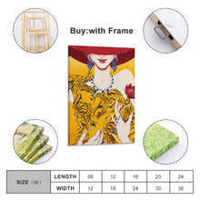 Lade das Bild in den Galerie-Viewer, 2:3 Vertikale Version Aufhängende Leinwand Malerei / Hängende Gemälde 24×36 Inch (60×90cm) mit Foto selbst gestalten und bedrucken