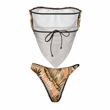 Lade das Bild in den Galerie-Viewer, 2023 New Modische Sexy Einzelbild-Design Bustier Push-Up Bikini Set 2 teilig J203D65 mit Ihrem Foto Motiv und Text selbst gestalten und bedrucken