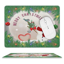 Lade das Bild in den Galerie-Viewer, 20,5 x 25,5cm Mauspad aus Leder mit Foto Text selbst gestalten und bedrucken