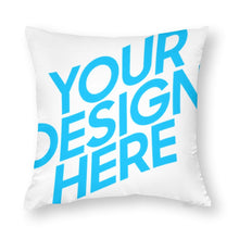 Lade das Bild in den Galerie-Viewer, Polyester Kissenbezug Kuschelkissen Kissenhülle 4er-Set mit Foto selbst gestalten und bedrucken