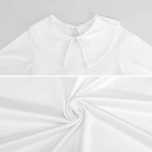 Lade das Bild in den Galerie-Viewer, Einzelbild-Design Mädchen Langarm Kleid Jerseykleid A-Linien-Kleid F6Q mit Foto Design Motiv Text selbst gestalten und bedrucken