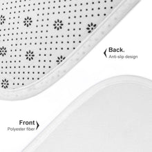 Lade das Bild in den Galerie-Viewer, Badematten Set 2 teilig Badezimmermatte Fußmatten Badteppich Set mit mit Fotos Muster Text Logo selbst gestalten und bedrucken