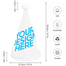 Lade das Bild in den Galerie-Viewer, Weihnachtsmütze für Kinder und Erwachsene mit Foto selbst gestalten und bedrucken