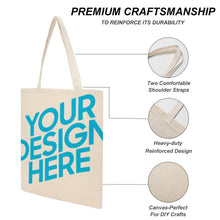 Lade das Bild in den Galerie-Viewer, 38×46cm Beidseitiger Druck Groß Martin Tote Bag Jutebeutel Stoffbeutel Canvas Einkaufstasche selbst gestalten und bedrucken