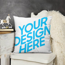 Lade das Bild in den Galerie-Viewer, Doppelseitiges Design 2er-Set Plüsch Kissenbezug Kissenhülle mit Foto Design Motiv Text selbst gestalten und bedrucken