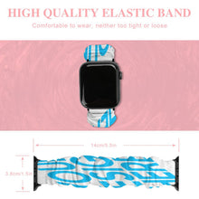 Lade das Bild in den Galerie-Viewer, Elastischer Band für Apple iWatch Armbanduhr mit Foto selbst gestalten und bedrucken