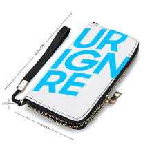 Lade das Bild in den Galerie-Viewer, Lange Vertikale Geldbörse / Vertikale Brieftasche / Leder Portemonnaie vertikal mit Foto selbst gestalten und bedrucken