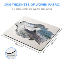 Lade das Bild in den Galerie-Viewer, Quadratisches Mauspad 18*22cm 20*25cm 25*30cm mit Foto Text selbst gestalten und bedrucken