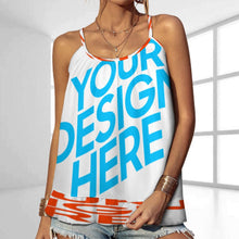 Lade das Bild in den Galerie-Viewer, Einzelbild Design Tank Top für Damen / Frauen NK mit Fotos Muster Text Logo selbst gestalten und bedrucken