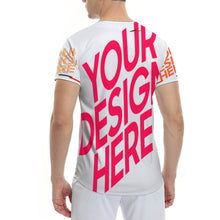 Lade das Bild in den Galerie-Viewer, Multi-Image-Design Herren / Männer Baseball Jersey Trikot mit Foto Design Motiv Text selbst gestalten und bedrucken