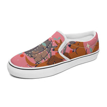 Lade das Bild in den Galerie-Viewer, Damen / Frauen SLIP ON Canvas Schuhe Segeltuchschuhe (Nicht gespiegelt) selbst gestalten und bedrucken