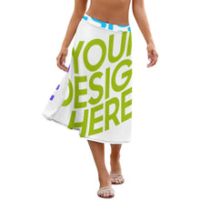Lade das Bild in den Galerie-Viewer, Multi-Image-Design Rock Maxirock Sommer NZ030 Alloverdruck mit Foto Design Motiv Text selbst gestalten und bedrucken