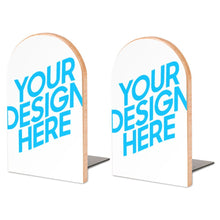 Lade das Bild in den Galerie-Viewer, Große Größe Buchständer aus Holz 2 Stück / Packung selbst gestalten und bedrucken