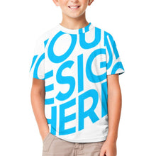 Lade das Bild in den Galerie-Viewer, Einzelbilddruck 2022 Fußball WM Fußballtrikot Jersey TShirt ET Kids Volldruck für Kinder mit Fotos Muster Text Logo selbst gestalten und bedrucken