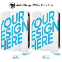 Lade das Bild in den Galerie-Viewer, iPad Mini 4/5/6 Tablet Hülle Schutzhülle Klapphülle mit Stifthalter mit Fotos Muster Text Logo selbst gestalten und bedrucken