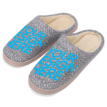 Lade das Bild in den Galerie-Viewer, Hausschuhe Pantoffeln aus Baumwolle für Herren zu Hause mit Foto selbst gestalten und bedrucken