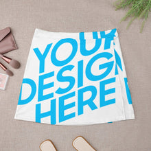 Lade das Bild in den Galerie-Viewer, Einzelbilddruck Voll Druck Damen / Frauen A-Linien-Rock MINI Kurz Rock ALQ mit Fotos Muster Text Logo selbst gestalten und bedrucken