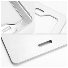 Lade das Bild in den Galerie-Viewer, Kennzeichenhalter / Auto Nummernschild Halterung / Kennzeichenrahmen mit Vier flache Löcher + Nummernschild mit Foto selbst gestalten und bedrucken