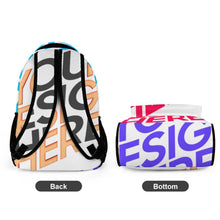 Lade das Bild in den Galerie-Viewer, Hohe Qualität Multi-Image-Druck Kinder Schultasche Kinderrucksack für Jungen Mädchen mit Fotos Muster Text Logo selbst gestalten und bedrucken