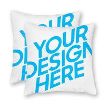 Lade das Bild in den Galerie-Viewer, Canvas Kuschelkissen Segeltuch Kissenbezug Kissenhülle beidseitiger Druck JJ0501012 selbst gestalten und bedrucken