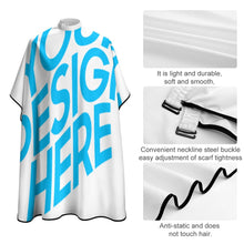 Lade das Bild in den Galerie-Viewer, Friseurschürze Friseurumhang für Kinder mit Fotos Muster Text Name selbst gestalten und bedrucken