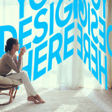 Lade das Bild in den Galerie-Viewer, Chiffon Gazevorhang Gaze (zwei Stück symmetrisch) 140x198cm 140x213cm selbst gestalten und bedrucken