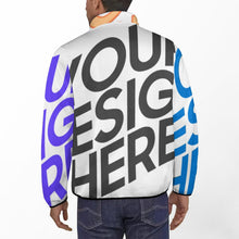 Lade das Bild in den Galerie-Viewer, Multi-Image-Druck Herren / Männer Hoodie Kapuzenpullover Kapuzensweatshirt BAL mit Stehkragen mit Fotos Muster Text Logo selbst gestalten und bedrucken