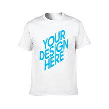 Lade das Bild in den Galerie-Viewer, Vorderseite-Druck Gildan Kurzarm T-Shirt 100% Baumwolle - Herren / Männer - selbst gestalten und bedrucken mit Ihren Fotos/Bildern oder Text
