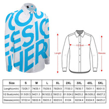 Lade das Bild in den Galerie-Viewer, Langarm Hemd für Herren / Männer mit Foto selbst gestalten und bedrucken