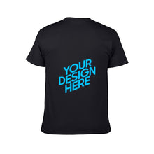 Lade das Bild in den Galerie-Viewer, T-Shirt A3 Herren/Männer Doppelt-Druck selbst gestalten und bedrucken