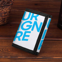 Lade das Bild in den Galerie-Viewer, Mini Geldbörse Portemonnaie Geldbeutel Portmonee Geldtasche Lang mit Foto Muster Text Logo selbst gestalten und bedrucken