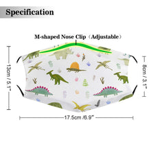 Lade das Bild in den Galerie-Viewer, 2 Stück / Packung Mund-Nasen-Maske Jugendmasken Kindermaske 17cmx13cm Waschbar selbst gestalten und bedrucken