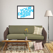 Lade das Bild in den Galerie-Viewer, Haus Holzrahmenmalerei Holz Bild 40×30cm 30x40cm selbst gestalten und bedrucken