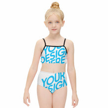 Lade das Bild in den Galerie-Viewer, Split Badeanzug fuer Mädchen / Kinderkleidung / Mädchen Badeanzug mit Foto selbst gestalten und bedrucken