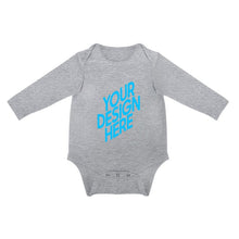 Lade das Bild in den Galerie-Viewer, Dreieckiger Babyoverall Baby Bodysuit selbst gestalten und bedrucken